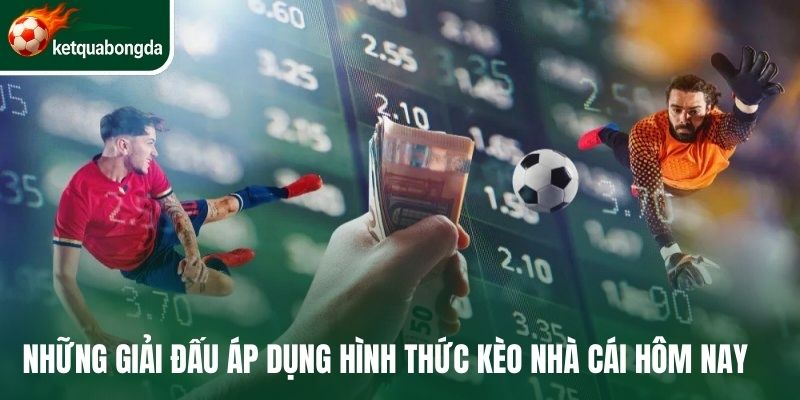Những giải đấu áp dụng hình thức kèo nhà cái hôm nay 