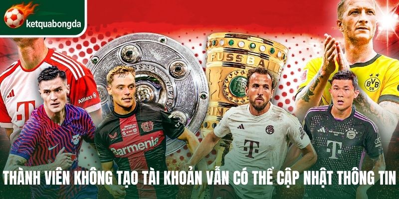 Thành viên không tạo tài khoản vẫn có thể cập nhật thông tin