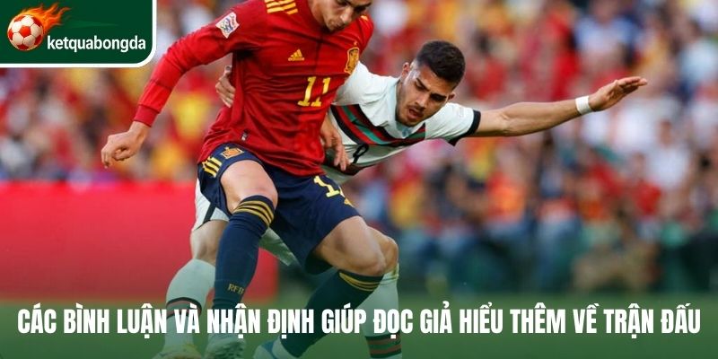 Các bình luận và nhận định giúp đọc giả hiểu thêm về trận đấu