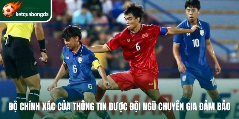 Độ chính xác của thông tin được đội ngũ chuyên gia đảm bảo