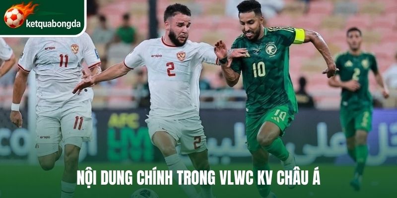 Nội dung chính trong VLWC KV châu Á