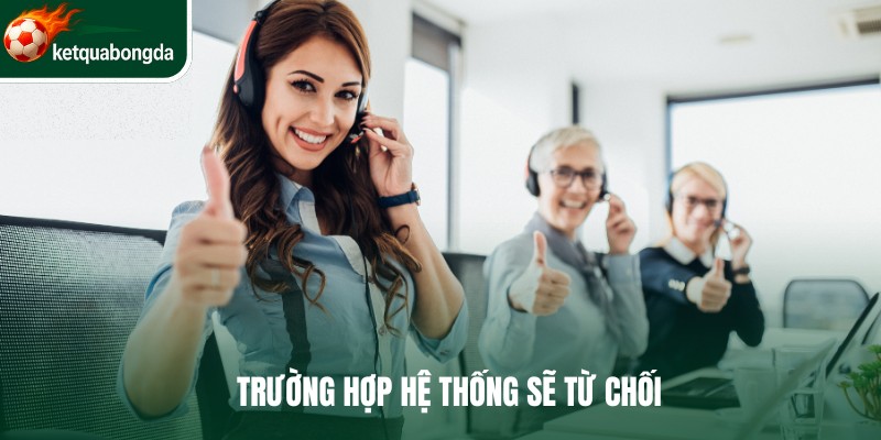 Từ chối phản hồi liên hệ