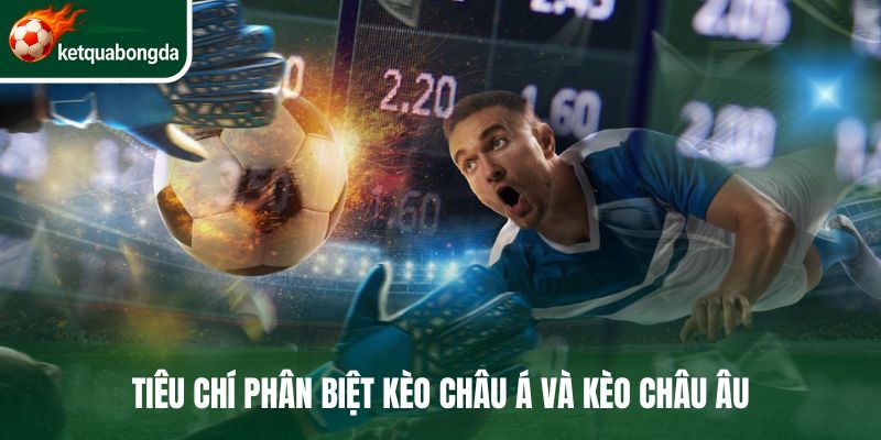 Số lượng chọn cược giúp phân biệt kèo châu Á và kèo châu Âu