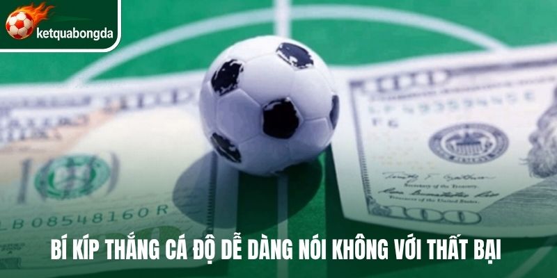Bí kíp thắng cá độ dễ dàng nói không với thất bại 