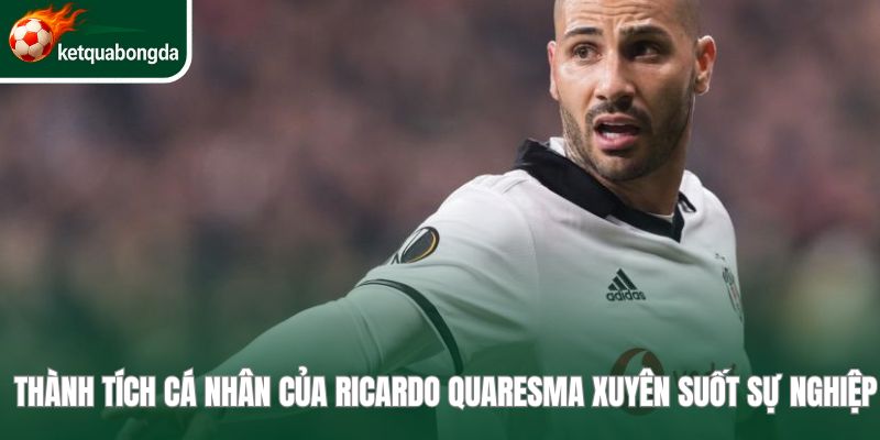 Thành tích cá nhân của Ricardo Quaresma xuyên suốt sự nghiệp